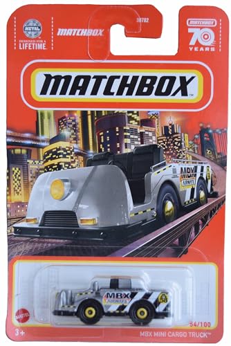 Matchbox MBX Mini Cargo Truck, Silver 54/100 von Matchbox