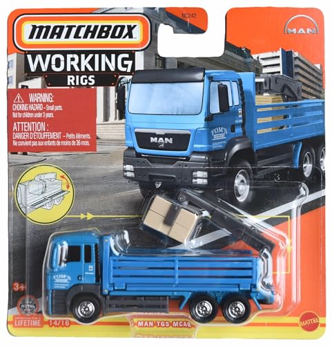 Matchbox Man TGS Mcab Working Rigs 14/16 [Blau] N3242 von Matchbox