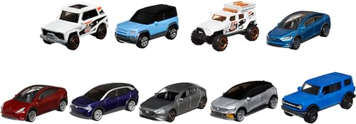 Matchbox Matchbox Adventures World Tour Show, Druckguss, 1:64, 9 Stück, lebensechte und authentische Deko, inkl. 1 exklusivem Fahrzeug Matchbox Matchbox Adventures World Tour Show, Druckguss, 1:64, 9 Stück, lebensechte und authentische Deko, inkl. 1 exklusivem Fahrzeug von Matchbox