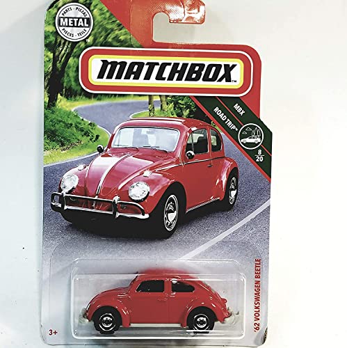 Matchbox Miniatur Auto Volkswagen Beetle 1962, Unisex-Kinder, Kinder von Matchbox