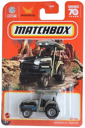 Matchbox Monarch EV Traktor, 70 Jahre 69/100 [Silber] von Matchbox