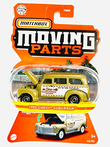 Matchbox Moving Parts 1950 Chevy Suburban 46/50 (hellbraun) von Matchbox