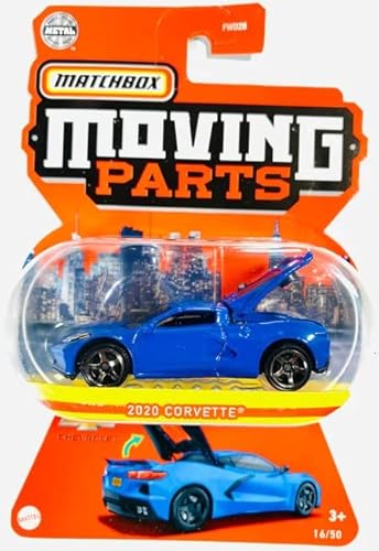 Matchbox Moving Parts 2020 Corvette [Blau] 16/50 von Matchbox