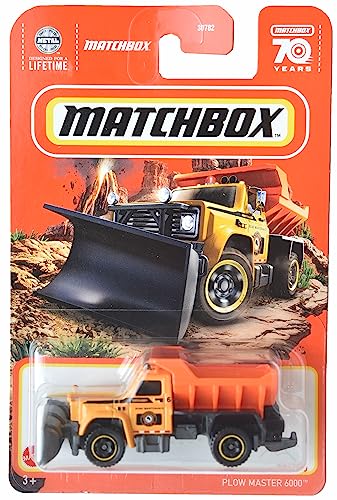Matchbox Plow Master 6000, Gelb/Orange 64/100, Truck, Maßstab 1:64, 3+ Matchbox Plow Master 6000, Gelb/Orange 64/100, Truck, Maßstab 1:64, 3+ von Matchbox