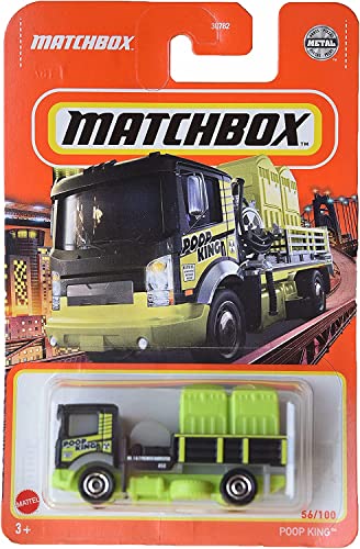 Matchbox Poop King, [Black/Green] 56/100 schwarz-grün von Matchbox