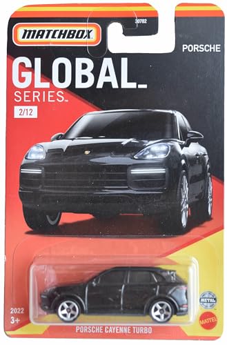 Matchbox Porsche Cayenne Turbo, Global Series 2/12 [Schwarz] von Matchbox