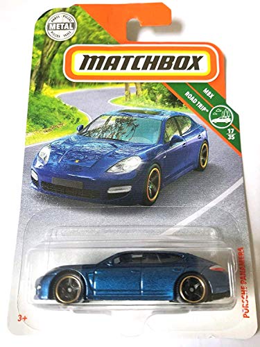 Matchbox Porsche Panamera blau-metallic 1:64 von Matchbox
