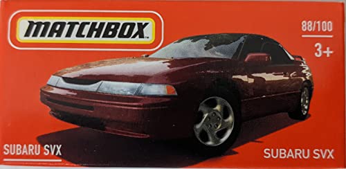 Matchbox Power Grabs Red Subaru SVX 88/100 von Matchbox