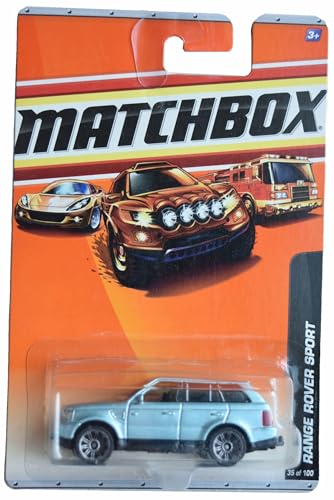 Matchbox Range Rover Sport, Blau 35/100 von Matchbox