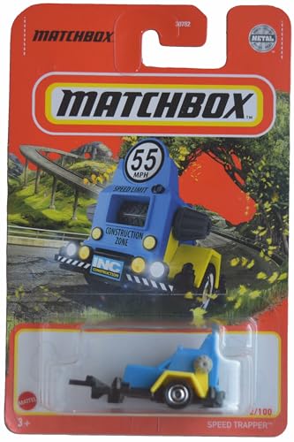Matchbox Speed Trapper blau Baufahrzeug im Maßstab 1:64 Metall Druckguss Karosserie Matchbox Speed Trapper blau Baufahrzeug im Maßstab 1:64 Metall Druckguss Karosserie von Matchbox