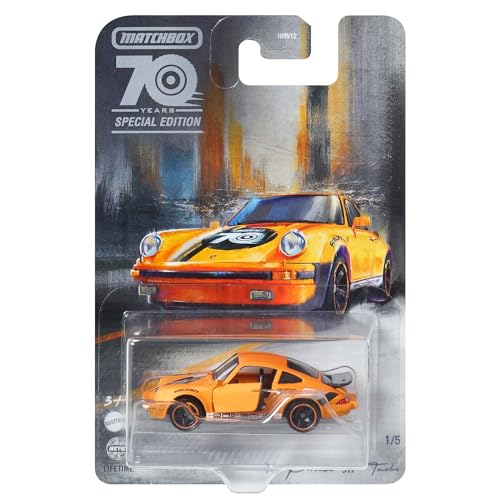 Matchbox Spielzeugfahrzeug, bewegliche Teile 1:64, zum 70. Jahrestag, für Kinder ab 3 Jahren, verschiedene Modelle von Matchbox