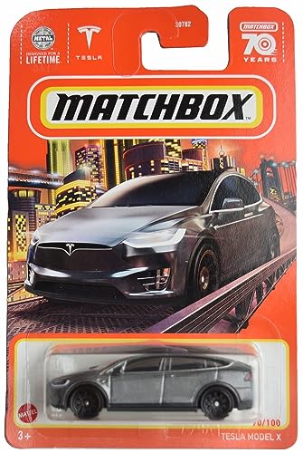 Matchbox Tesla Model X, Grau 90/100 von Matchbox