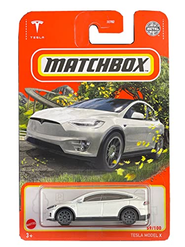 Matchbox Auto Tesla Model X 59/100 (weiß) von Matchbox