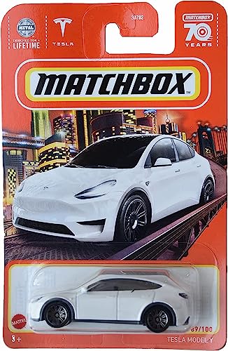 Matchbox Tesla Model Y, 70 Jahre 89/100 [Weiß] von Matchbox