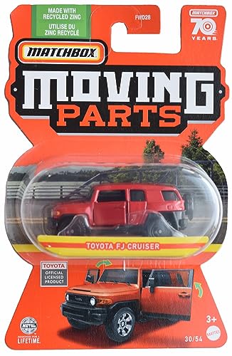 Matchbox Toyota FJ Cruiser, Bewegliche Teile 30/54 [rot] von Matchbox