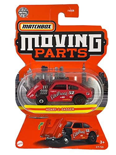 Matchbox Umzugsteile Henry J Gasser [rot] 37/50 von Matchbox