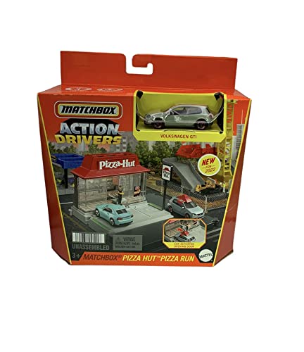 Action DRVR Pizza Cottage 3+ (A) von Matchbox