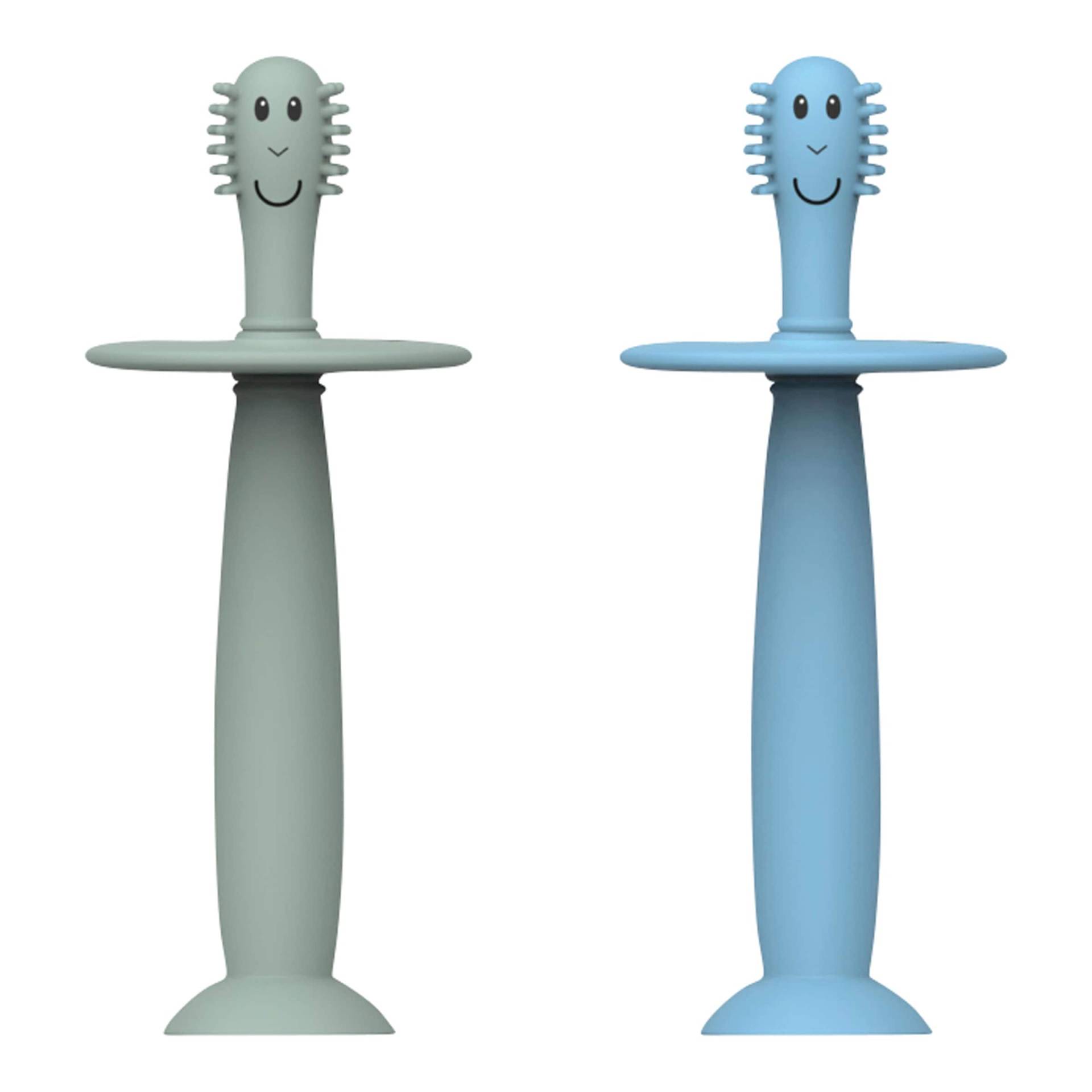 Matchstick Monkey 2er-Pack Trainingszahnbürste mit Saugnapf Matchstick Monkey 2er-Pack Trainingszahnbürste mit Saugnapf von Matchstick Monkey