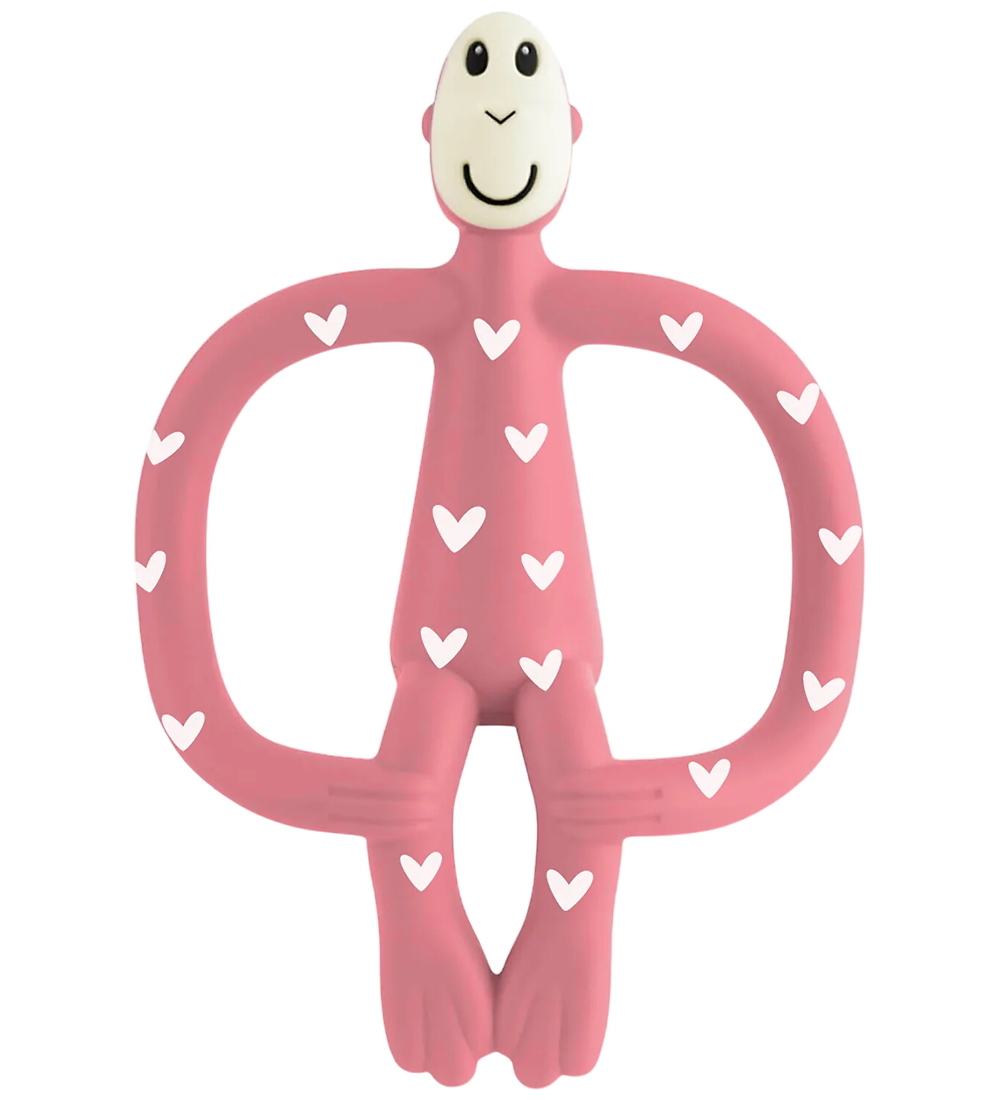 Matchstick Monkey Beißring - Silikon - Love Hearts - Matchstick Monkey - One Size - Beißringe von Matchstick Monkey
