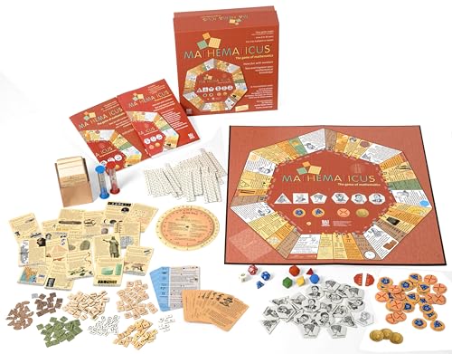Mathematicus – The Game of Mathematics – [englische Ausgabe] - Wissenschaftliches Lernspiel ab 8 Jahren – für Zuhause und Schule – 525 Teile von Mathematicus