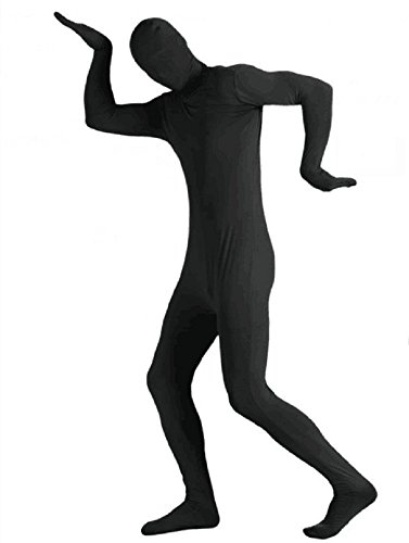 Matissa Herren Damen Ganzkörperkostüm Unisex Spandex Bodysuit (Schwarz, XX Large) von Matissa
