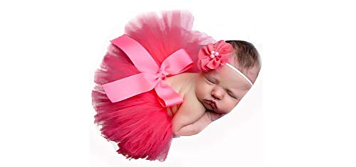 Neugeborenes Baby Tutu Kleidung Rock Kopfschmuck Blume Foto Fotografie Prop Outfit, Rot Neugeborenes Baby Tutu Kleidung Rock Kopfschmuck Blume Foto Fotografie Prop Outfit, Rot von Matissa
