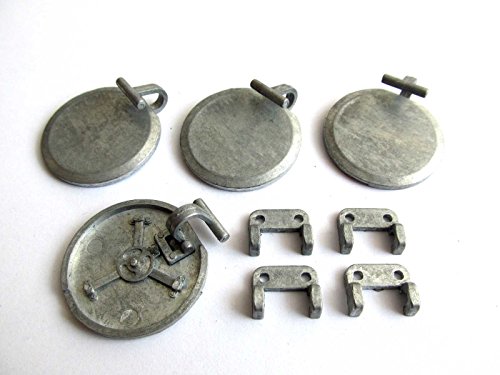MATO 1:16 1/16 Metallluken für Heng Long 3878-1 KV-1 Tank Metall Upgrade Part Space Zubehör für Tank Molded Metal Part MATO 1:16 1/16 Metallluken für Heng Long 3878-1 KV-1 Tank Metall Upgrade Part Space Zubehör für Tank Molded Metal Part von Mato Toys