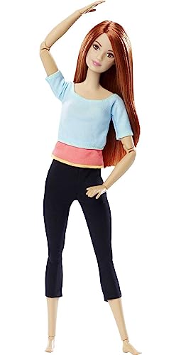 Barbie DPP74 - Puppe im Sportoutfit mit beweglichen Gelenken, Spielzeug für Kinder ab 3 Jahren von Barbie
