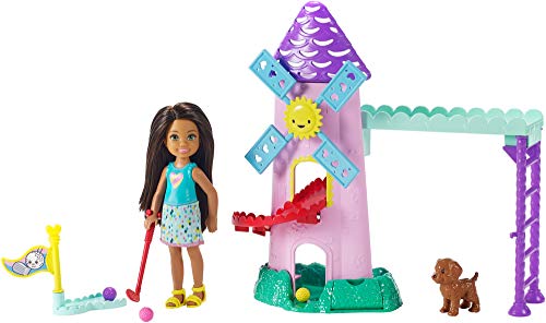 Barbie Mattel FRL85 Chelsea Puppe und Mini-Golf Spielset von Barbie