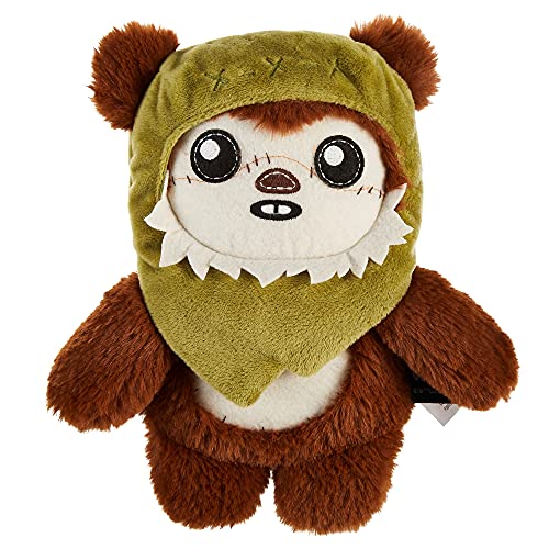 Disney Star Wars HGB96 - Galaxy's Edge Ewok Plüschtier (ca. 15 cm) mit Geräuscheffekten, für Fans ab 3 Jahren[Exklusiv bei Amazon] von Mattel Disney