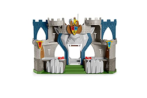 Fisher-Price Imaginext HCG45 - Die Ritterburg des Löwenkönigreichs, mittelalterliches Spielset mit Figuren, Spielzeug von 3 bis 8 Jahren von Imaginext
