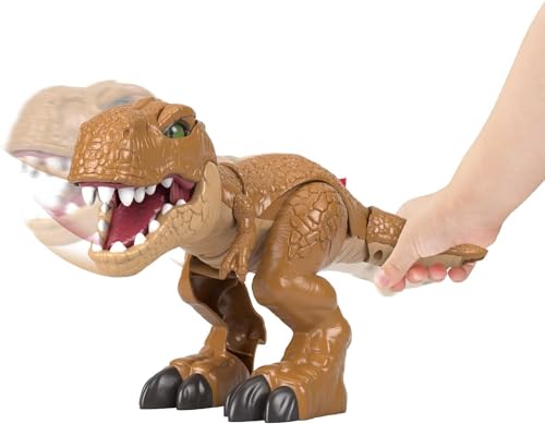 Fisher-Price Imaginext HFC04 - Jurassic World Wütender Action T-Rex, Dinosaurier Spielzeug für Kinder ab 3 Jahren von Fisher-Price