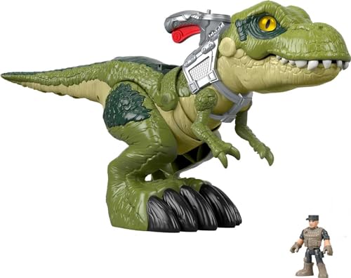 Fisher-Price Jurassic World GBN14 - Imaginext Hungriger T-Rex, Mehrfarbig, Dinosaurier Spielzeug für Kinder ab 3 Jahren von Fisher-Price