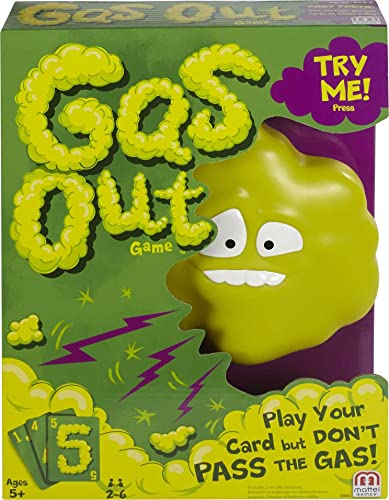Mattel Games-Gas Out Card Game Action Reflex Family Fun Childrens Toy Mattel von Mattel Games