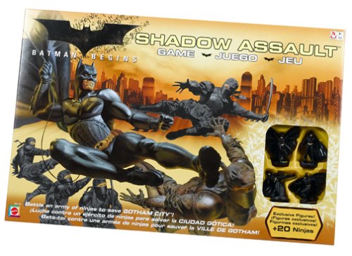 Mattel - Batman G9144 - Batman Begins Angriff der Schattenliga Brettspiel von Mattel Games