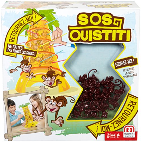 Mattel Games – 52562 – Gesellschaftsspiel – SOS Ouistiti (französische Version) von Mattel Games