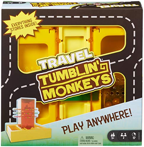Mattel Games GMM92 - Kompakt S.O.S. Affenalarm Kinderspiel für unterwegs, geeignet für 2 Spieler, tragbares Spiel für Kinder ab 5 Jahren Mattel Games GMM92 - Kompakt S.O.S. Affenalarm Kinderspiel für unterwegs, geeignet für 2 Spieler, tragbares Spiel für Kinder ab 5 Jahren von Mattel Games