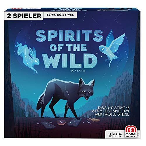 Mattel Games GNH18 - Spirits of The Wild Strategiespiel, geeignet für 2 Spieler, Strategiespiele ab 10 Jahren von Mattel Games