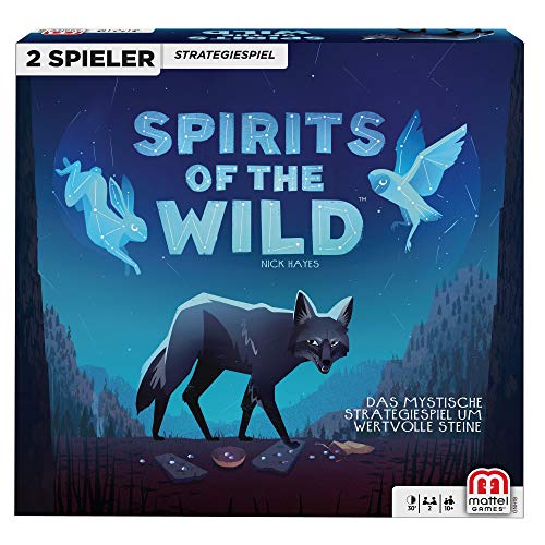 Mattel Games GNH18 - Spirits of The Wild Strategiespiel, geeignet für 2 Spieler, Strategiespiele ab 10 Jahren Mattel Games GNH18 - Spirits of The Wild Strategiespiel, geeignet für 2 Spieler, Strategiespiele ab 10 Jahren von Mattel Games
