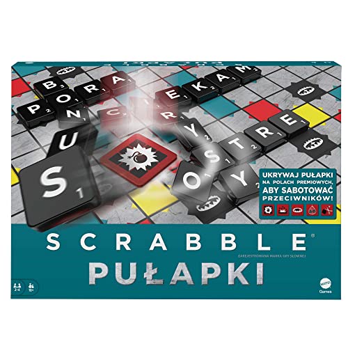 Mattel Games HMK73 | Scrabble Trap Tiles - Polish HMK73 von Mattel Games