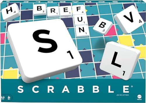 Mattel Games Scrabble Original, Version: Französisch, Y9593 Mattel Games Scrabble Original, Version: Französisch, Y9593 von Mattel Games