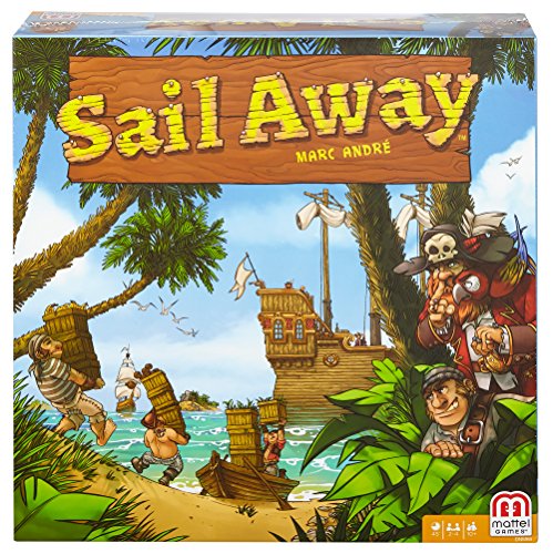 Mattel Spiele DNM66 - Sail Away, Strategiespiel Mattel Spiele DNM66 - Sail Away, Strategiespiel von Mattel Games