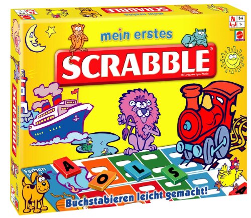 Mattel Spiele T1942-0 - Mein erstes Scrabble Mattel Spiele T1942-0 - Mein erstes Scrabble von Mattel Games