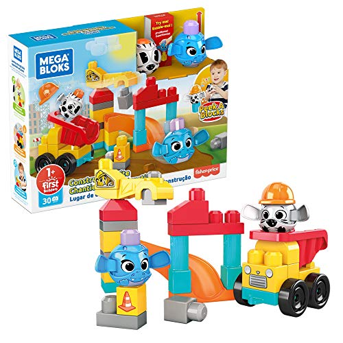 MEGA Bloks GRV37 - Guck-Guck Baustelle Bauset, Spielzeug ab 1 Jahr MEGA Bloks GRV37 - Guck-Guck Baustelle Bauset, Spielzeug ab 1 Jahr von Mega Brands