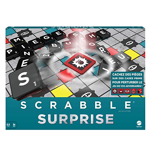 Mattel Games Scrabble Buchstaben-Set für Familien, mit Dachziegeln, Gesellschaftsspiel, Delic-Fliesen, Ständer und Taschen für Fliesen, ab 10 Jahren, HLM16 Mattel Games Scrabble Buchstaben-Set für Familien, mit Dachziegeln, Gesellschaftsspiel, Delic-Fliesen, Ständer und Taschen für Fliesen, ab 10 Jahren, HLM16 von Mattel Games