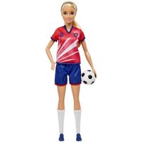 Barbie Fußballspielerin blond im roten Trikot Barbie Fußballspielerin blond im roten Trikot von Mattel GmbH