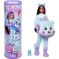Cutie Reveal Barbie-Puppe mit Accessoires, Glücksbärchis-Serie 2, Dream-Bright-Bärchi mit 10 Überraschungen von Mattel GmbH