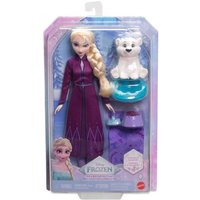 Disney Die Eiskönigin Elsa-Modepuppe und Eisbärenjunges-Figur mit 4 Pflegezubehörteilen Disney Die Eiskönigin Elsa-Modepuppe und Eisbärenjunges-Figur mit 4 Pflegezubehörteilen von Mattel GmbH