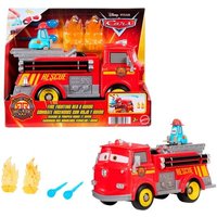 Disney Pixar Cars Radiator Springs Rennen & Retten Feuerwehrauto Red und Guido mit Zubehörteilen von Mattel GmbH