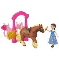 Disney Princess Disney „Die Eiskönigin“ Storytime Stackers Set mit kleiner Puppe, Pferd oder Begleiter und Zubehörteilen von Mattel GmbH